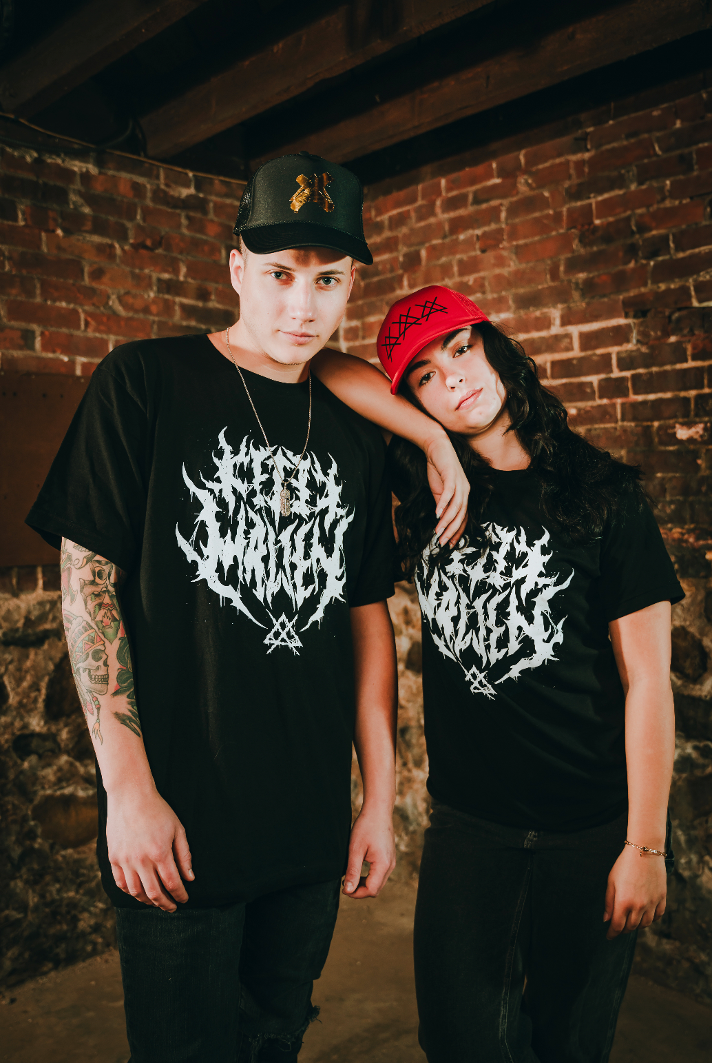 White Metal Tee