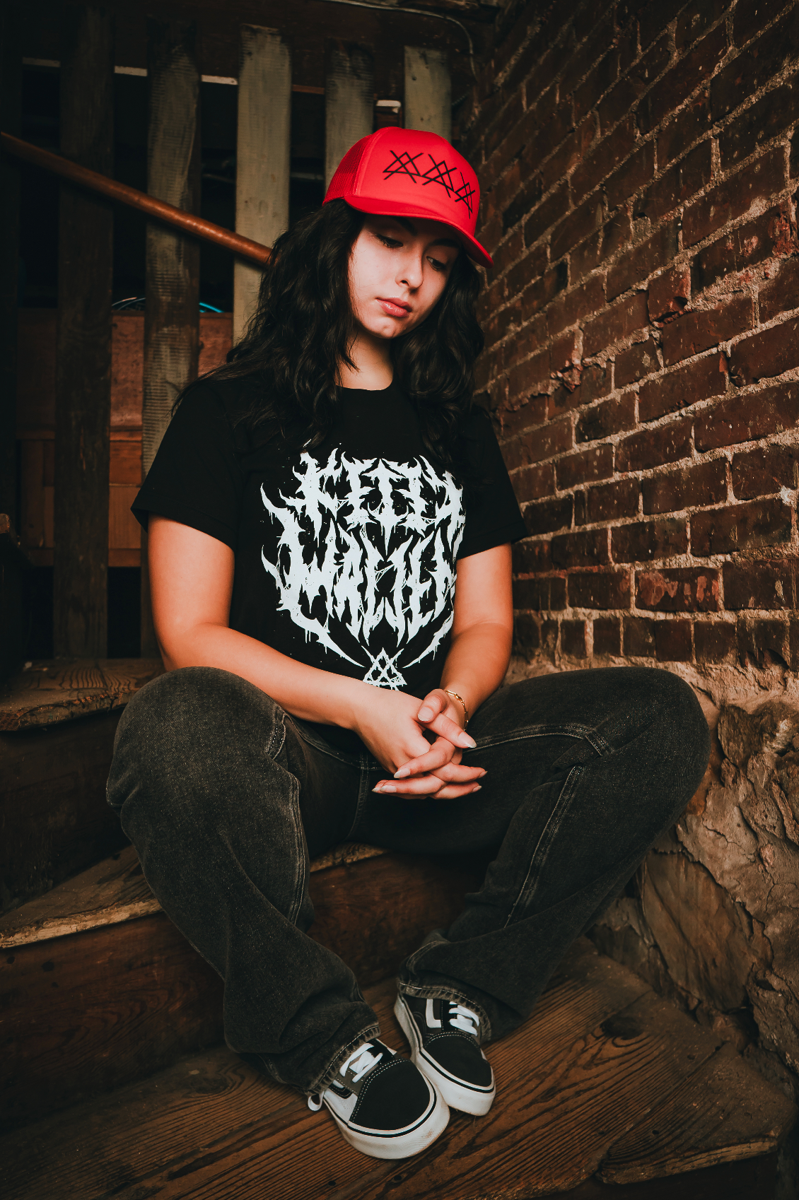White Metal Tee
