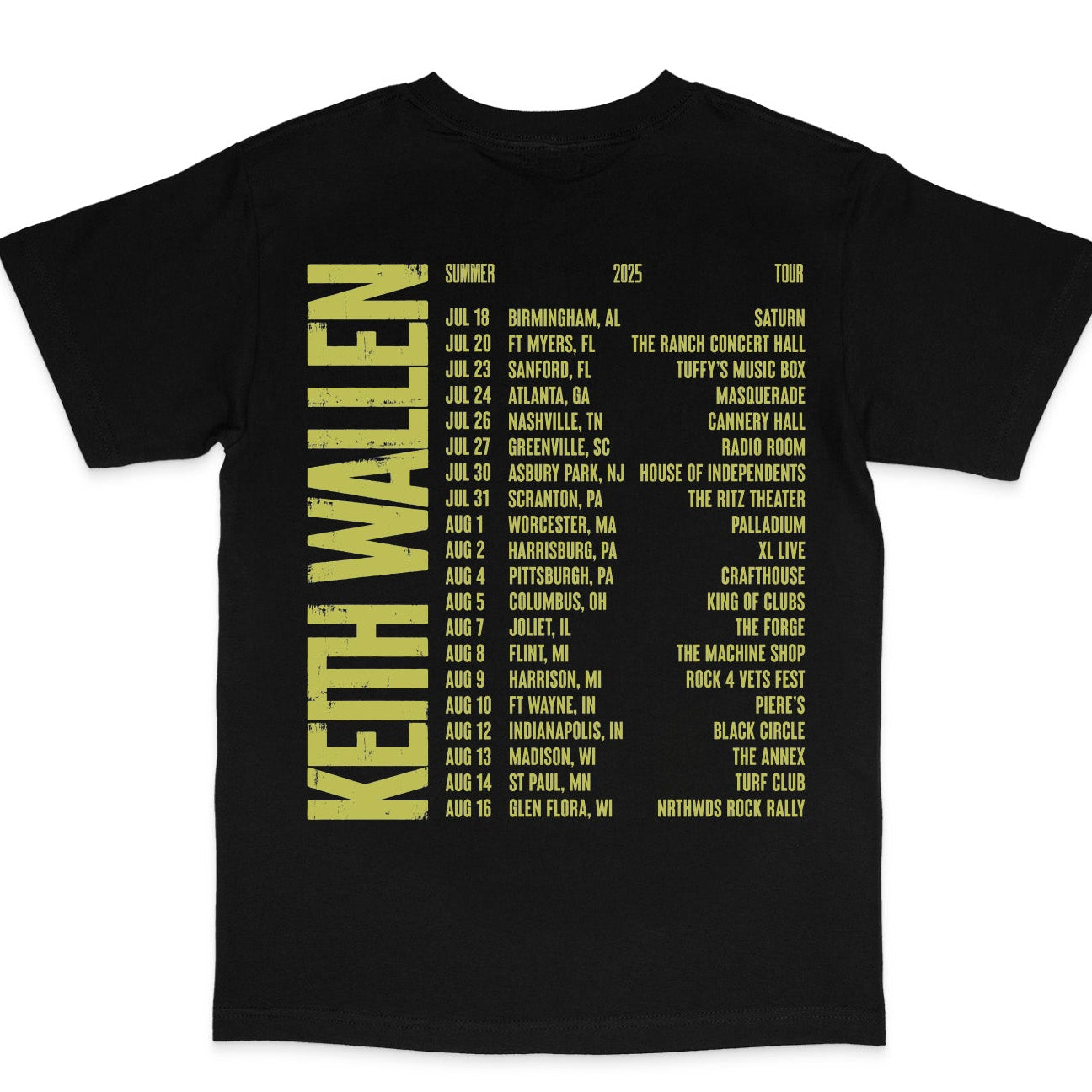 Summer 2025 Tour Tee