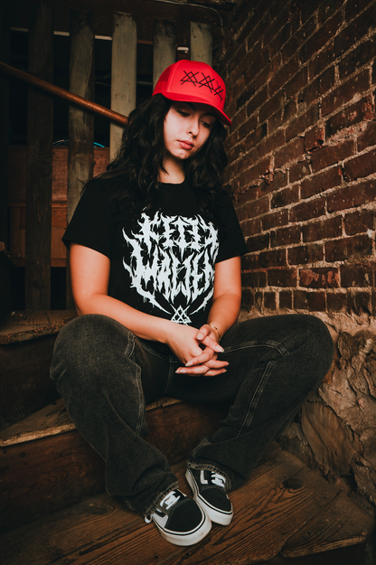 Keith Wallen Logo Red Snapback Hat